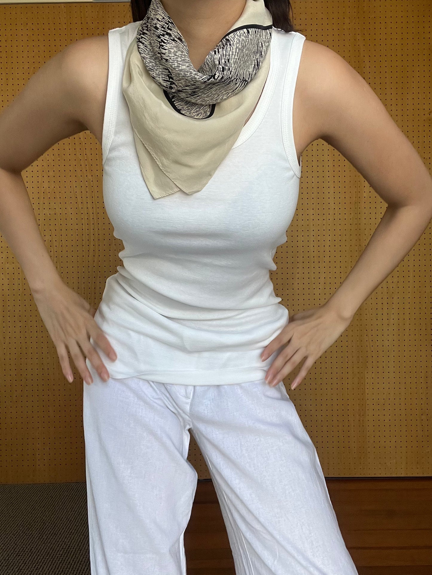 Morgan - silk 100% scarf