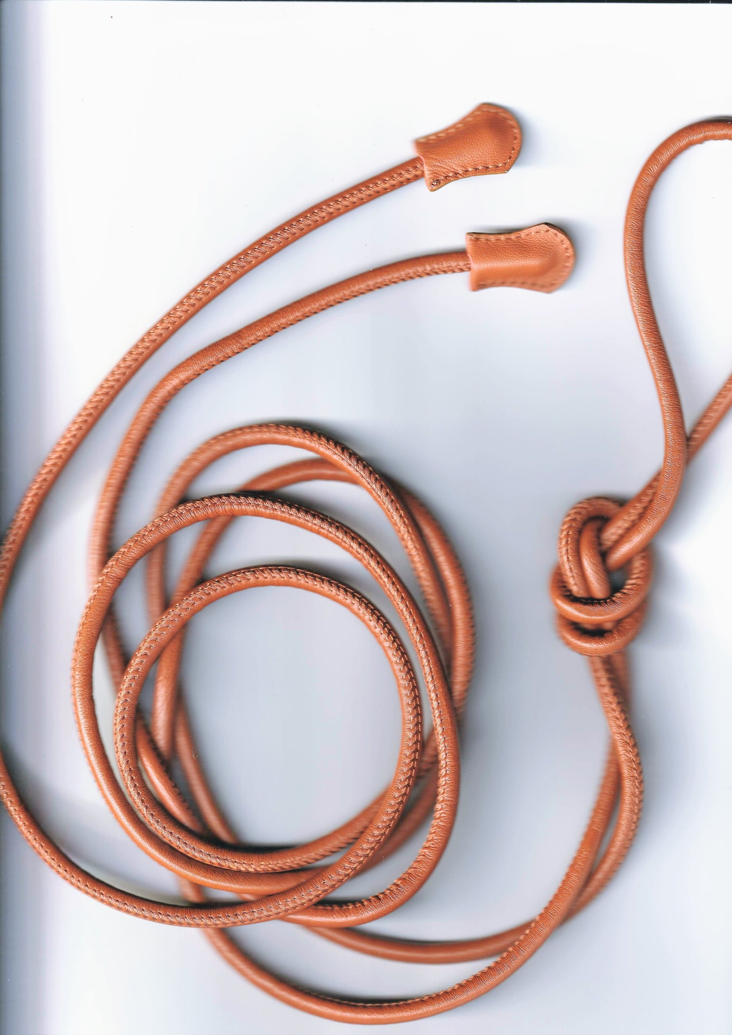 Isabelle - leather rope belt