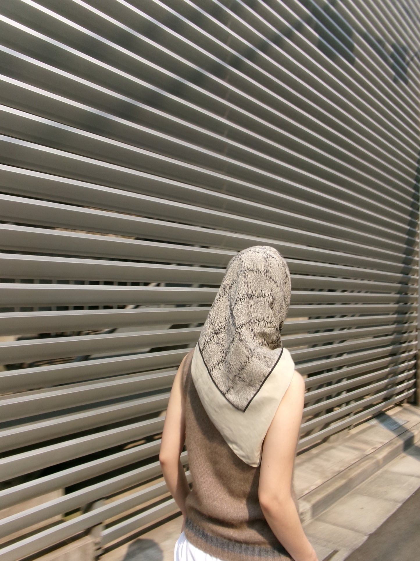 Morgan - silk 100% scarf