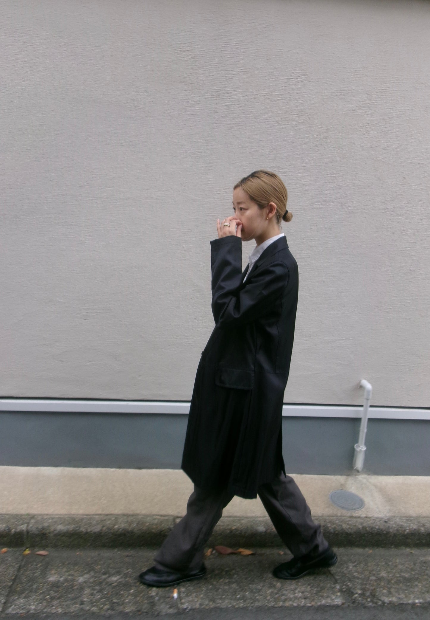 Ivy -sheen duster coat