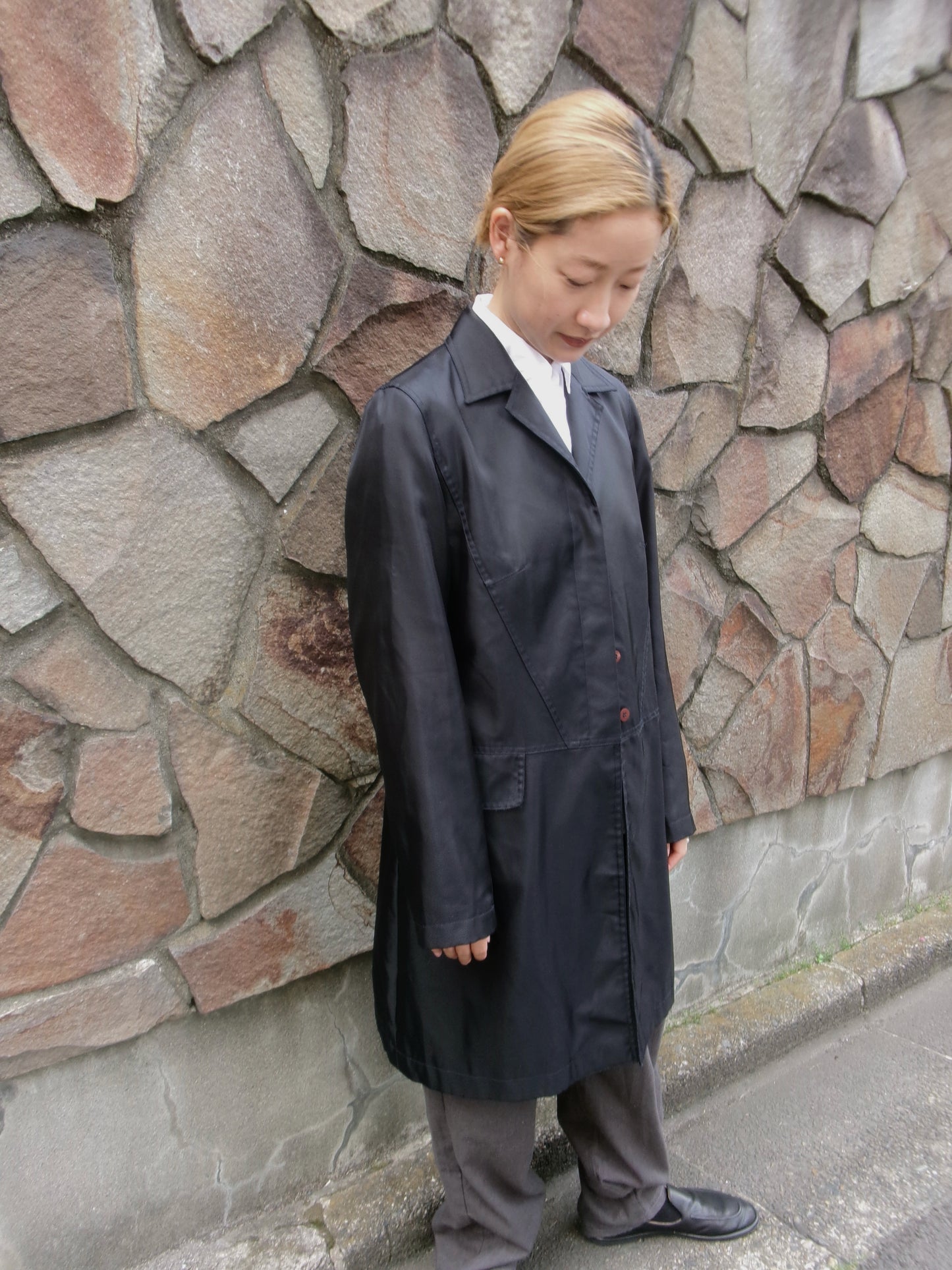 Ivy -sheen duster coat