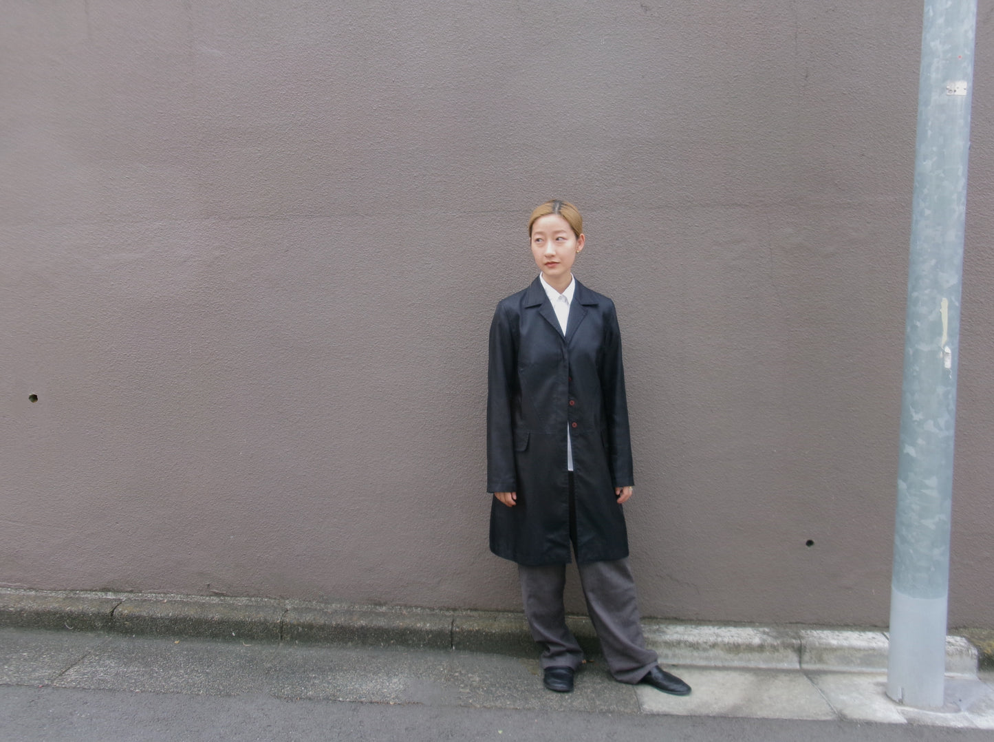 Ivy -sheen duster coat