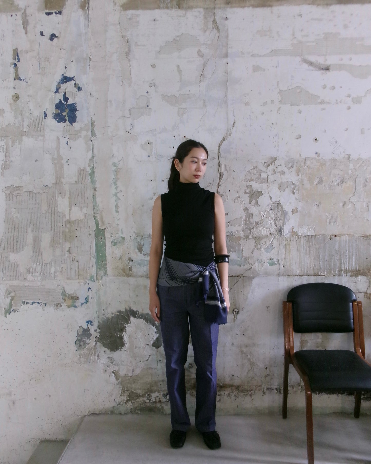 Marissa - silk 100% rectangle scarf by Nina Ricci