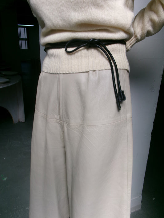 Isabelle - leather rope belt