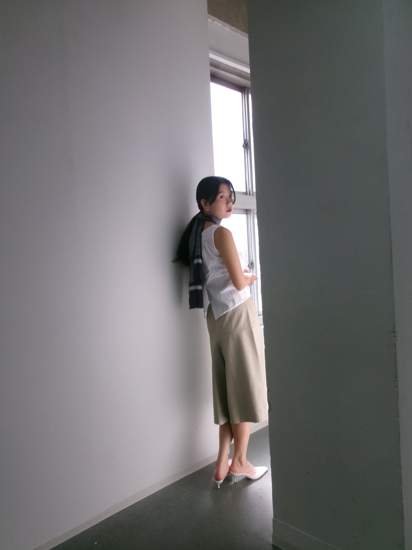 Marissa - silk 100% rectangle scarf by Nina Ricci