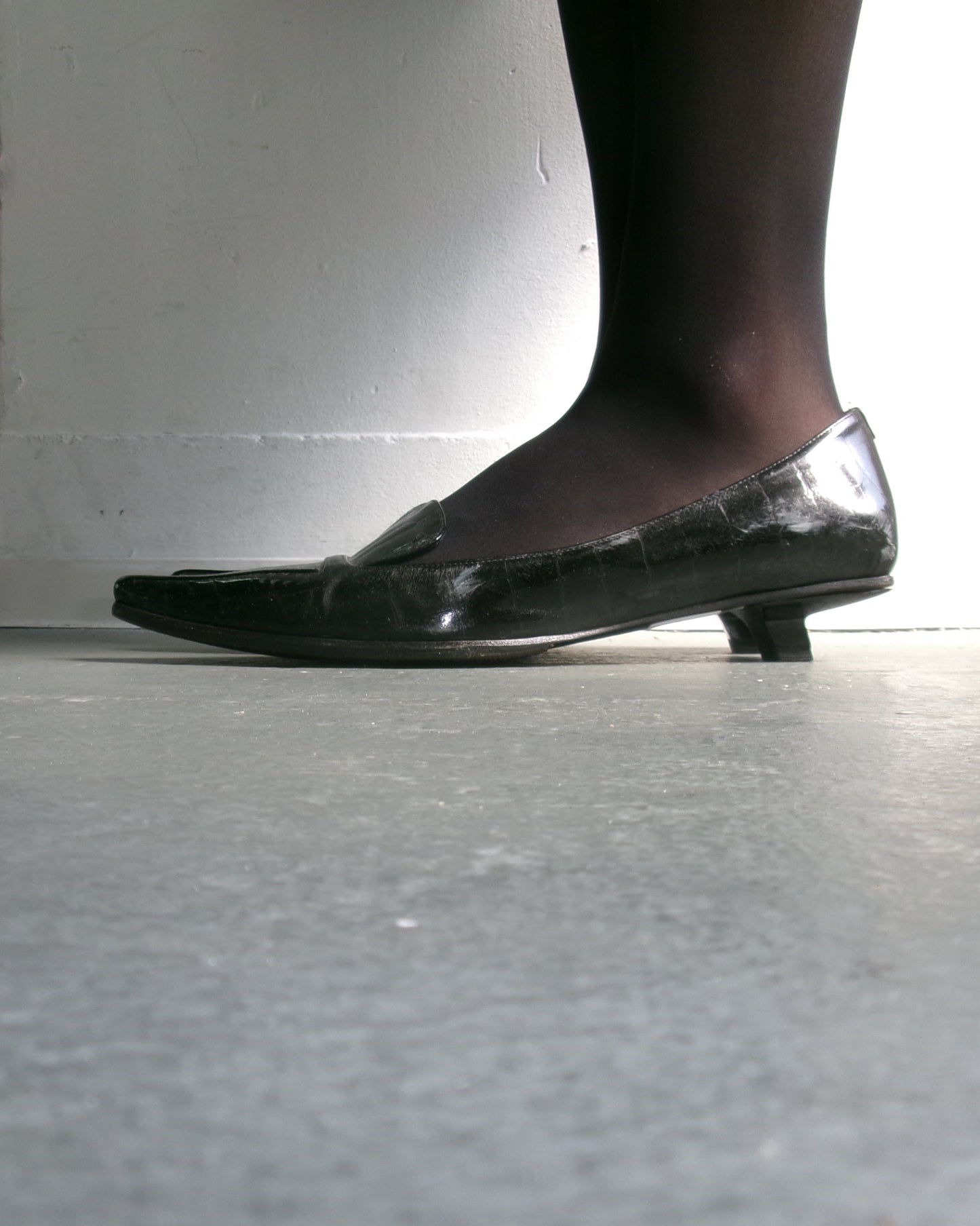 Silvia - 70s pointed kitten heel