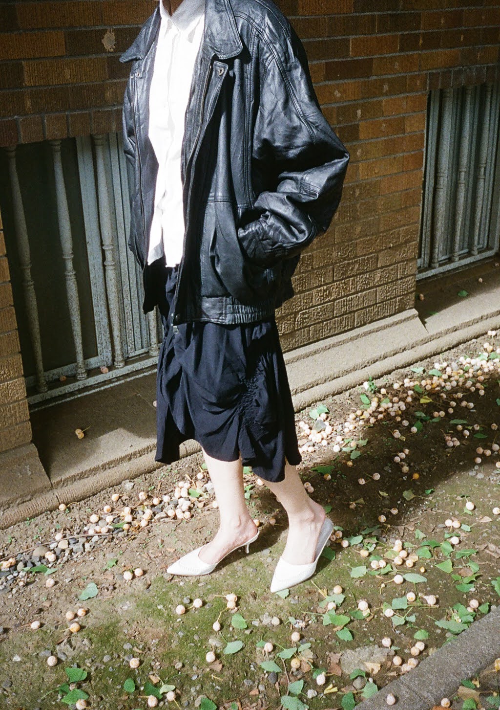 Elly - white kitten mule manolo blahnik