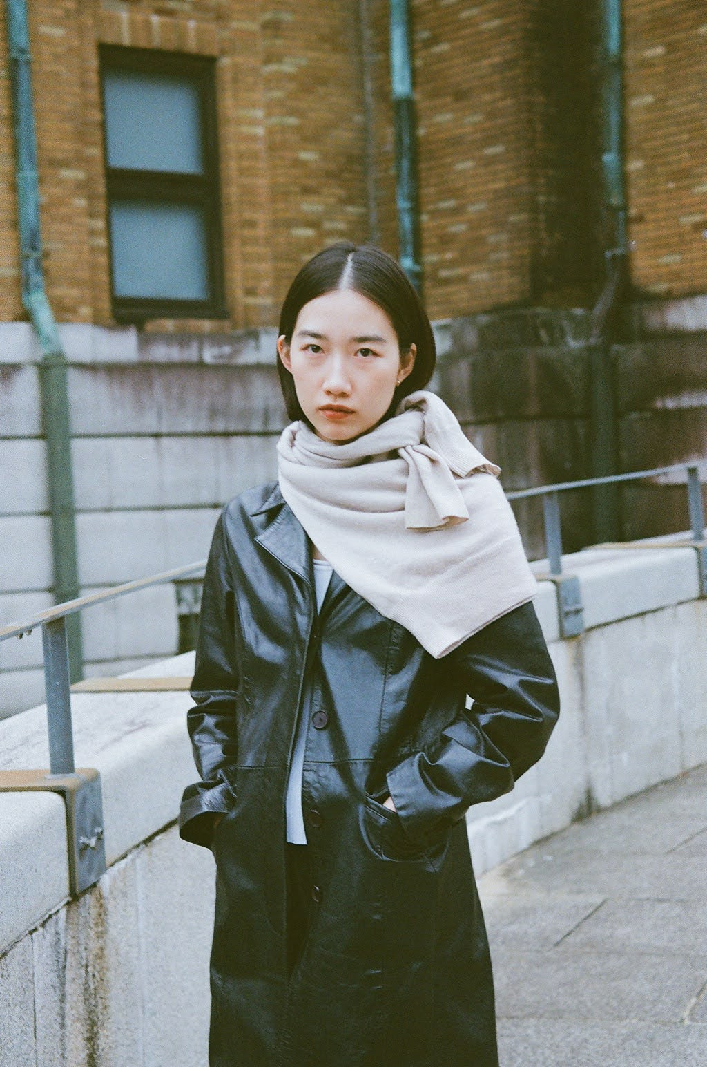 Brooke  - leather single coat