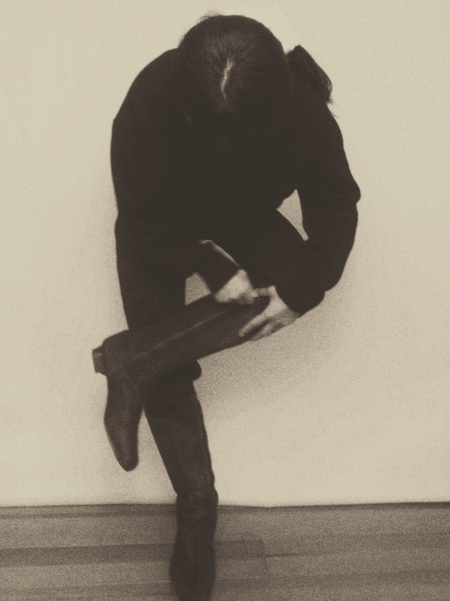 Margo - 60s high boots with  pony leather