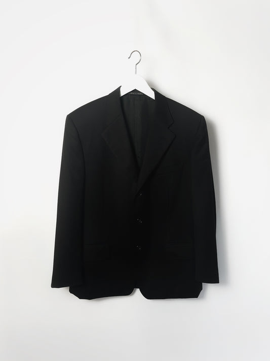 Hazel -90s TRUSSARDI shoulder pad oversized jacket