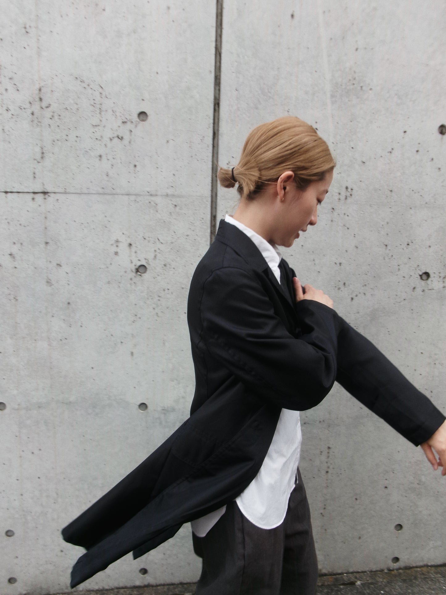 Ivy -sheen duster coat