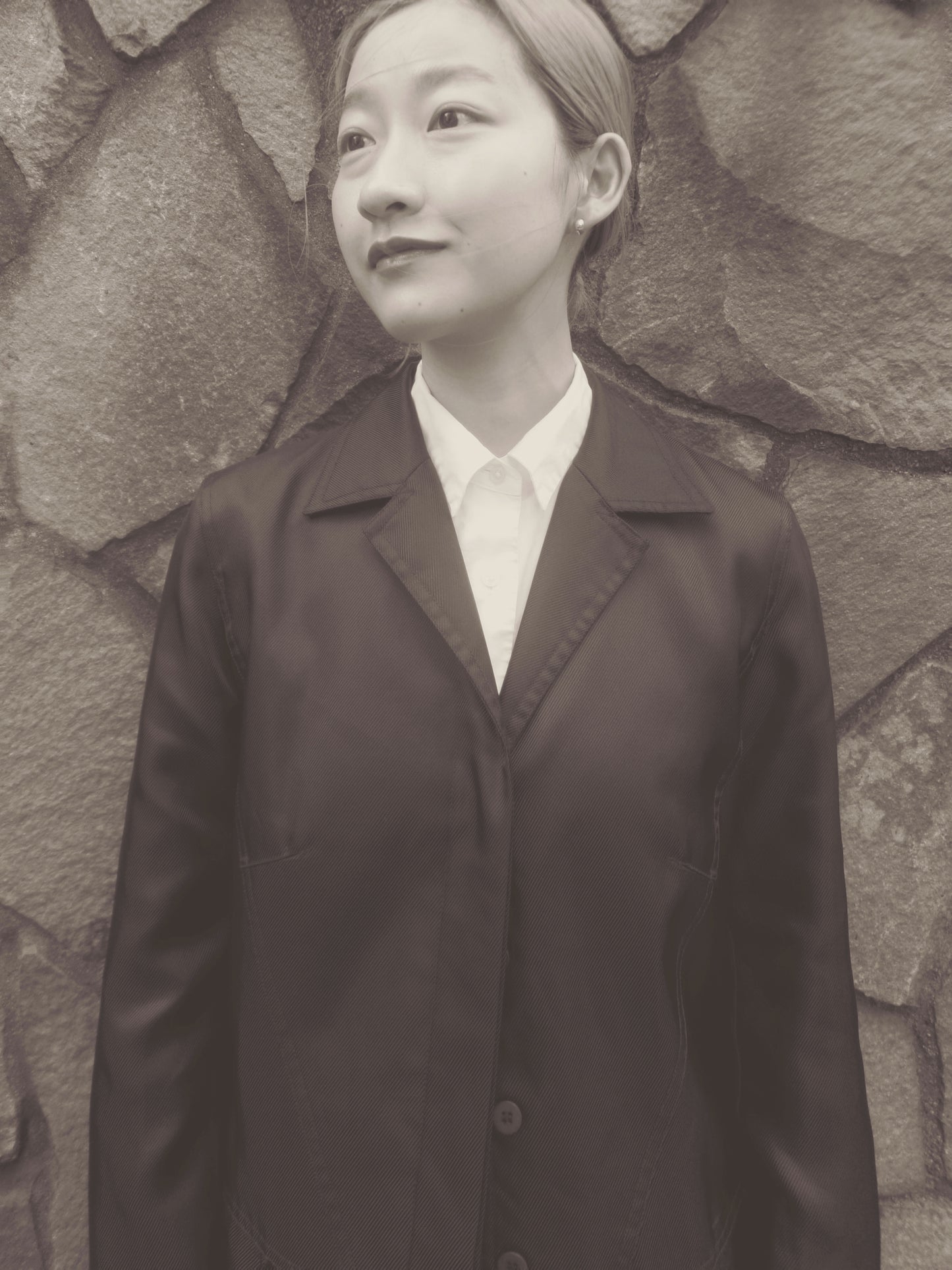 Ivy -sheen duster coat