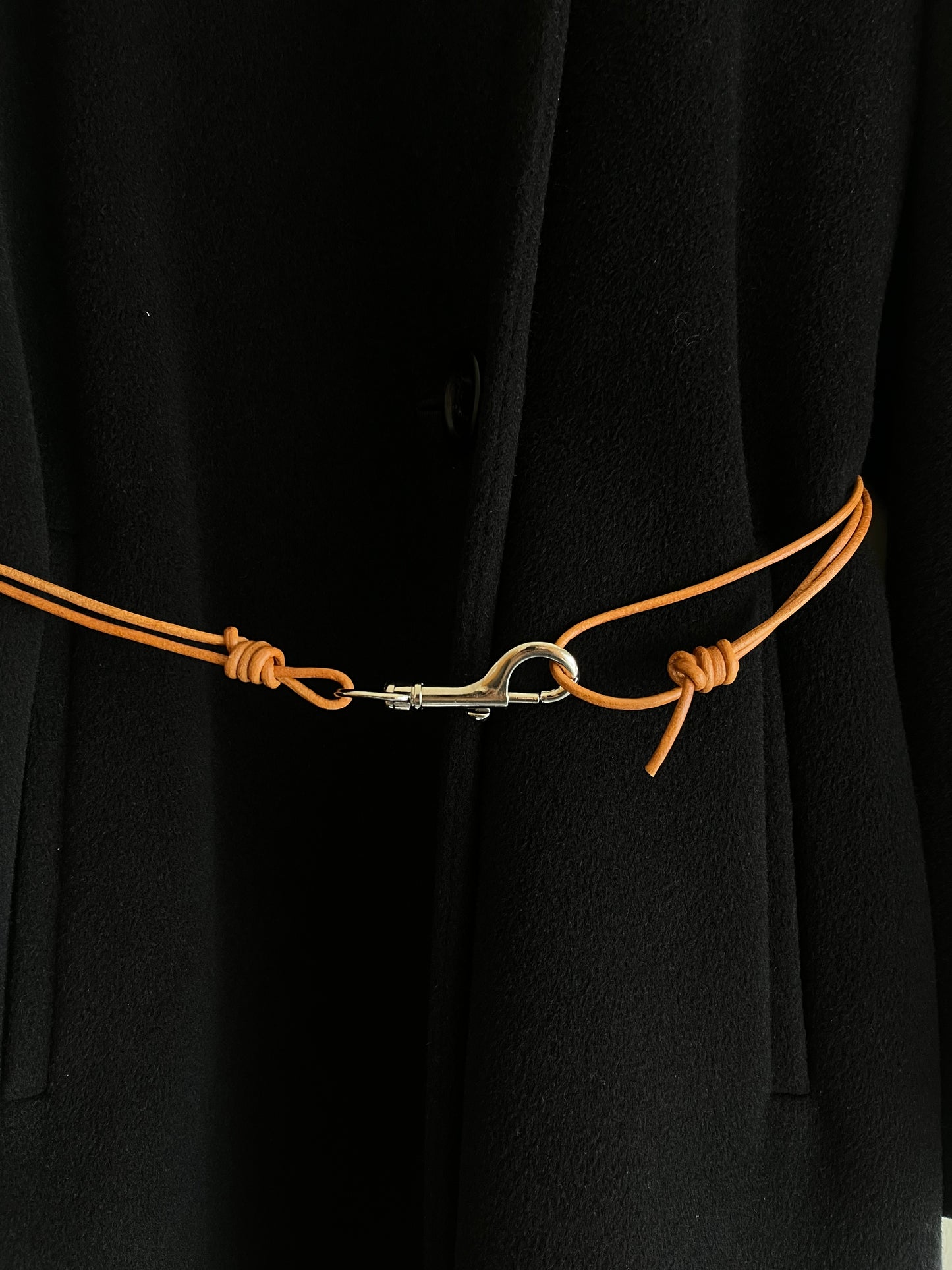 3 ways obijime leather belt