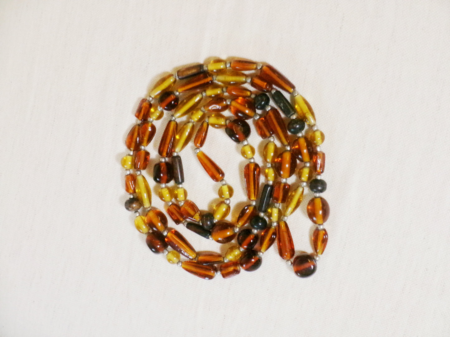 Bella - beaded long necklace