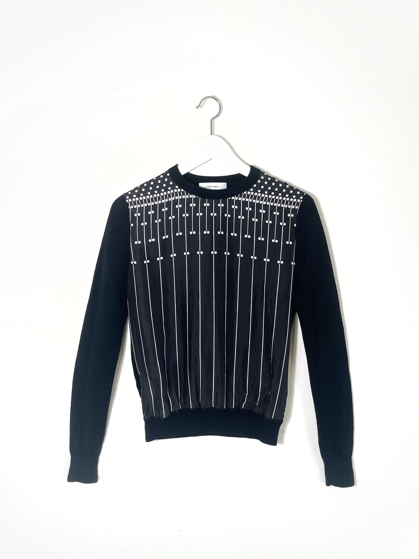 Ambre - CARVEN wool & silk knit top
