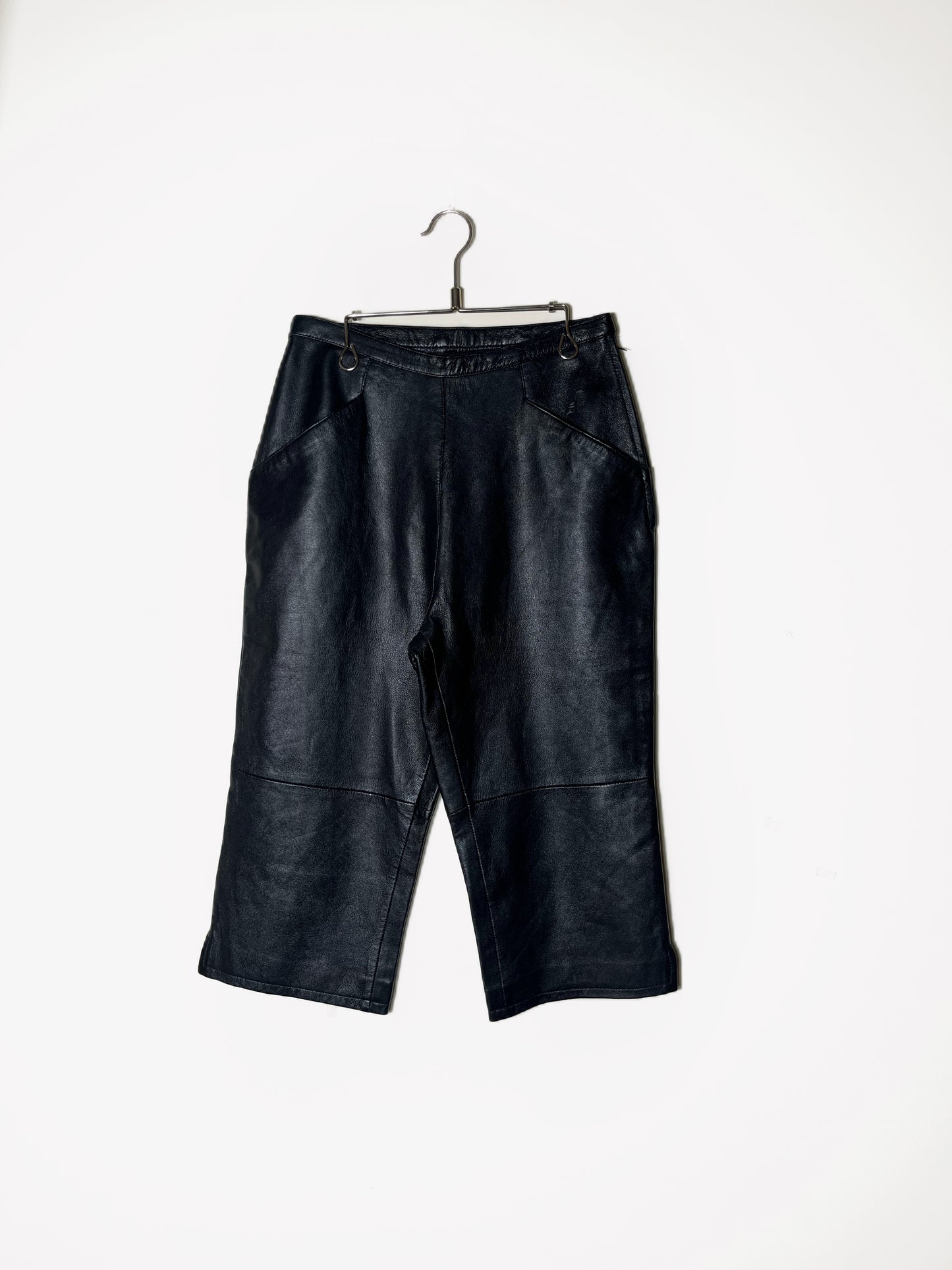 Avery - 80s lamb nappa leather pants