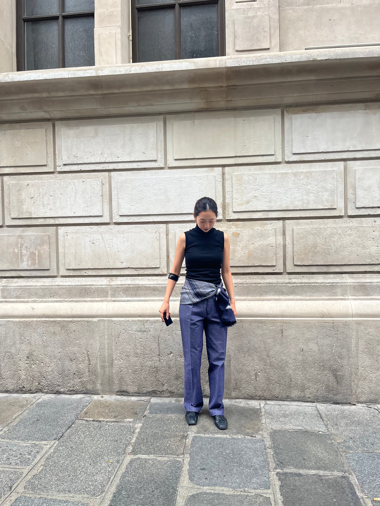 Marissa - silk 100% rectangle scarf by Nina Ricci