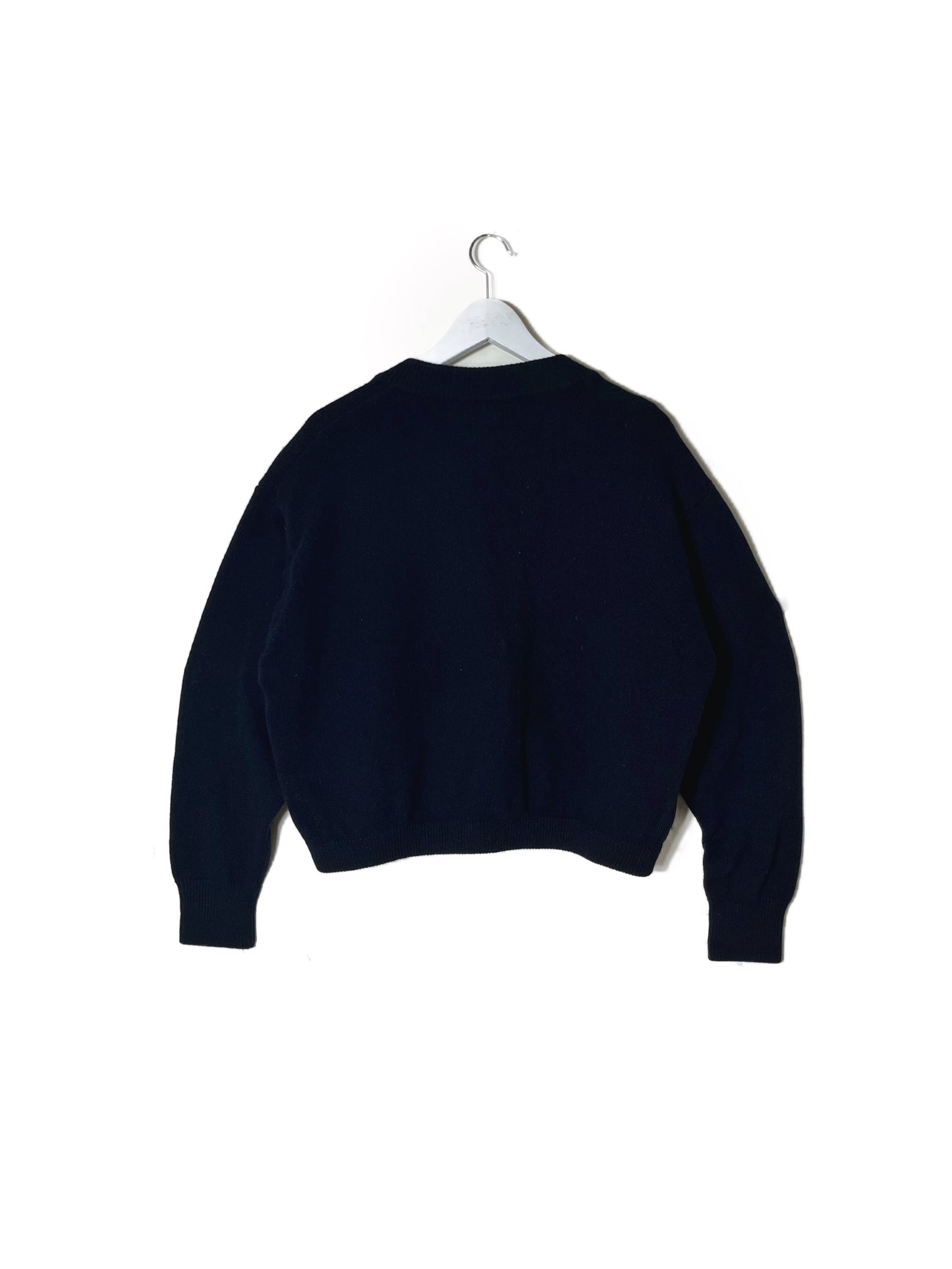 Julia - 80s Benetton 100% pure lamb wool cardigan