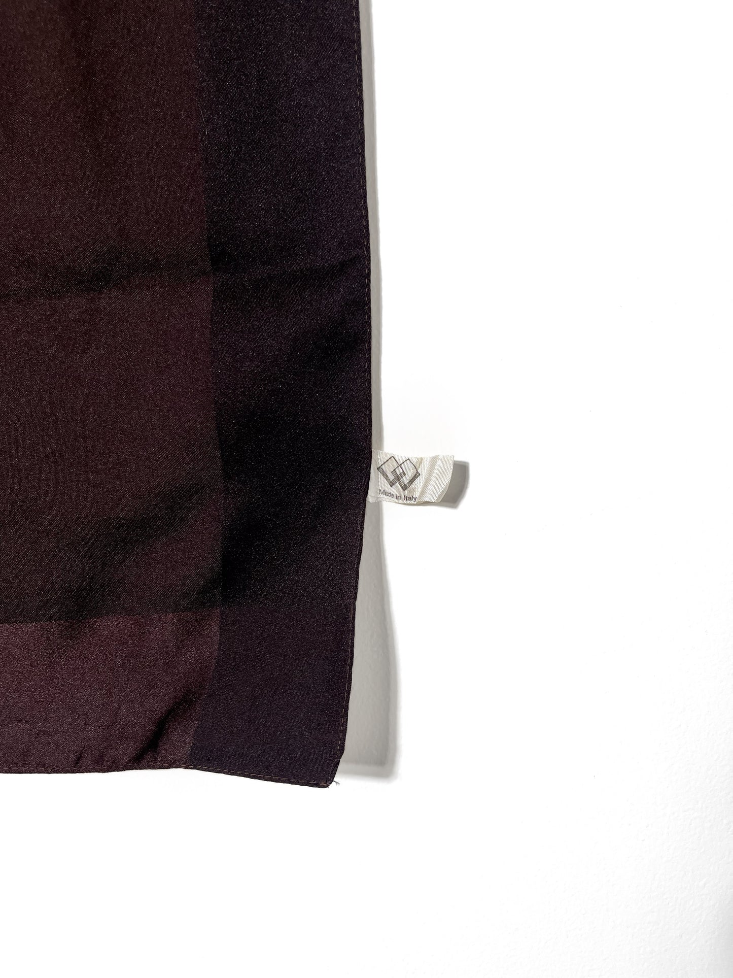 Addison - made in Italy brown scarf