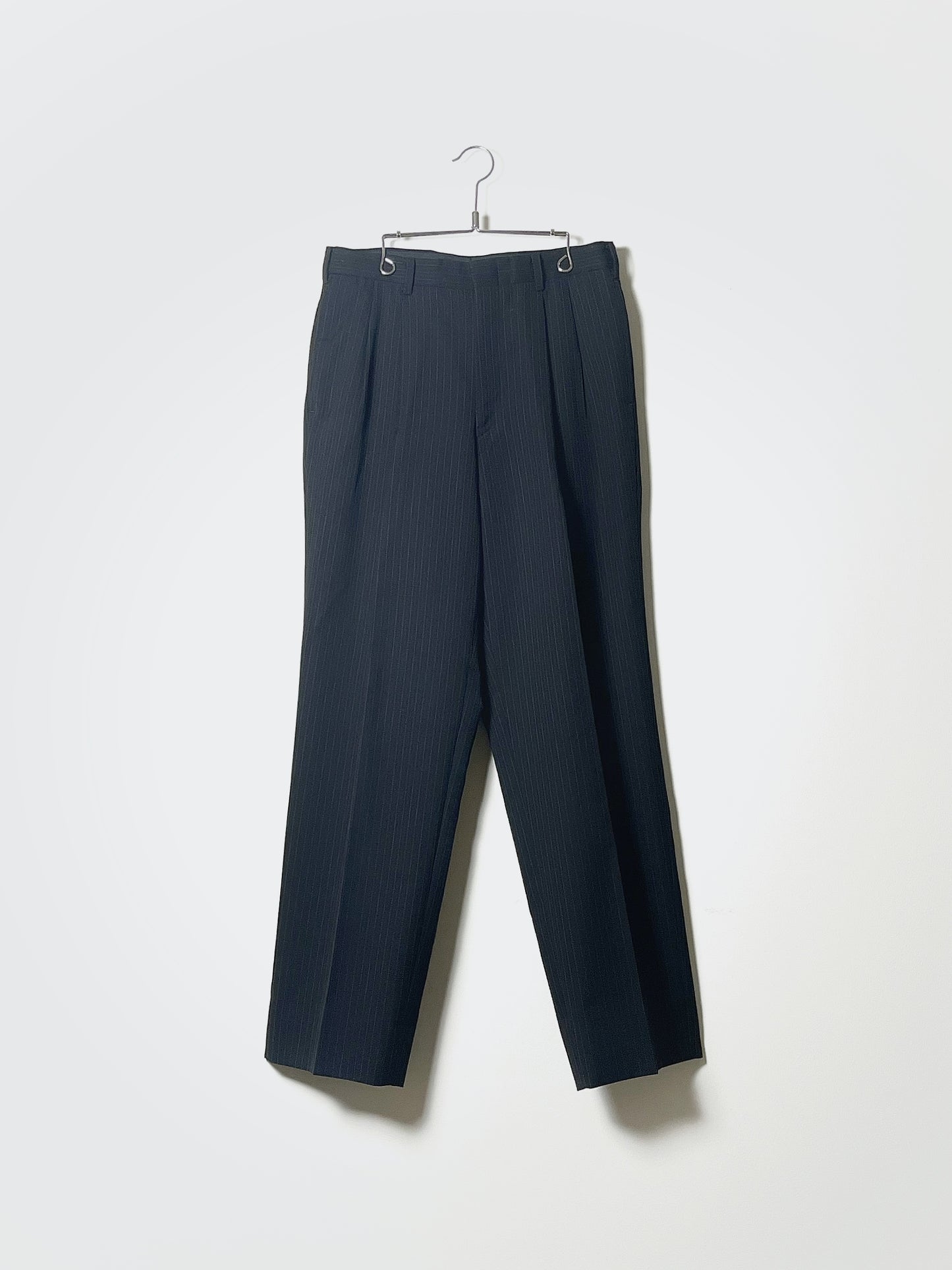 Elisa - pinstripe tailored wide trousers