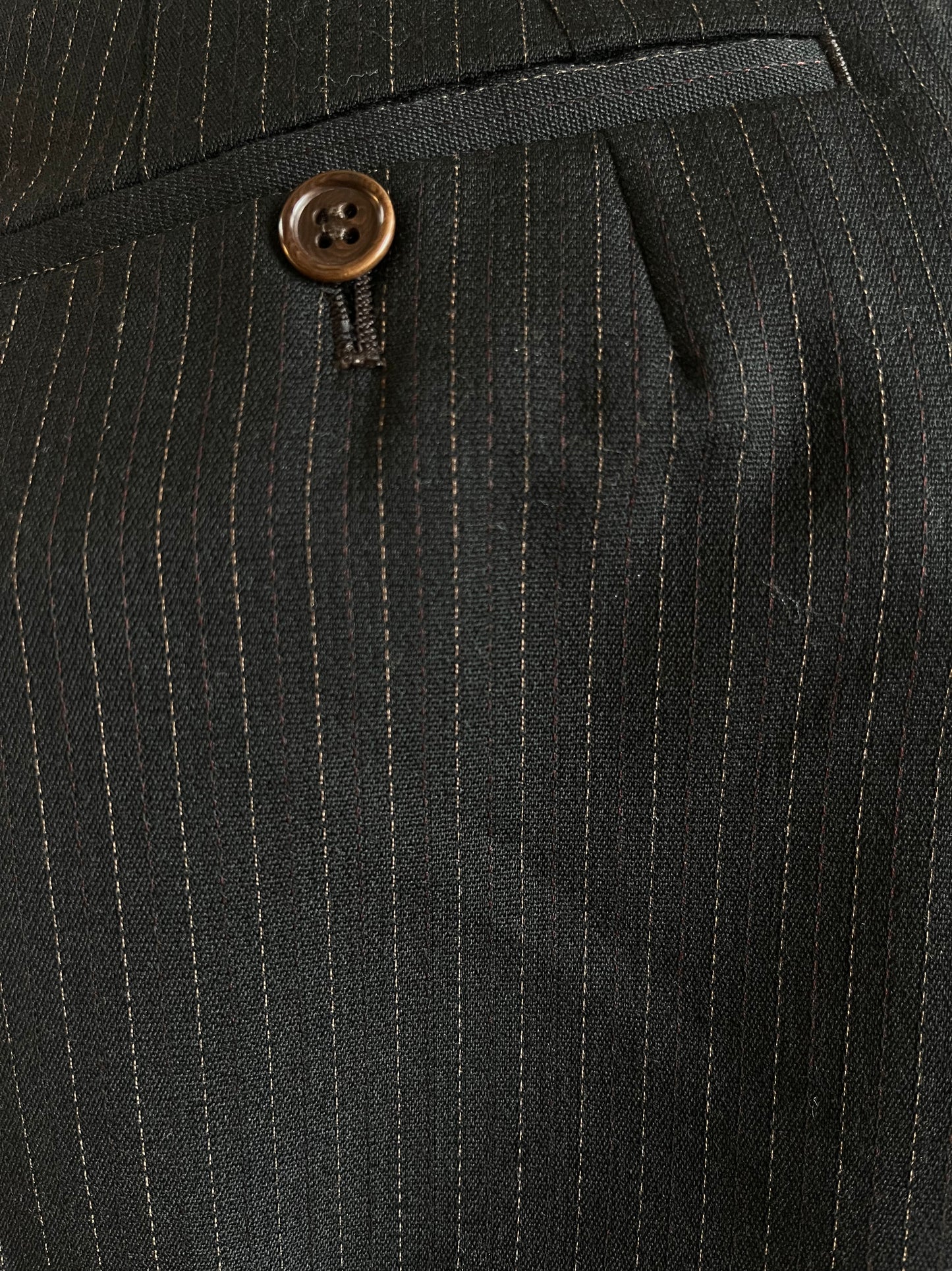 Elisa - pinstripe tailored wide trousers