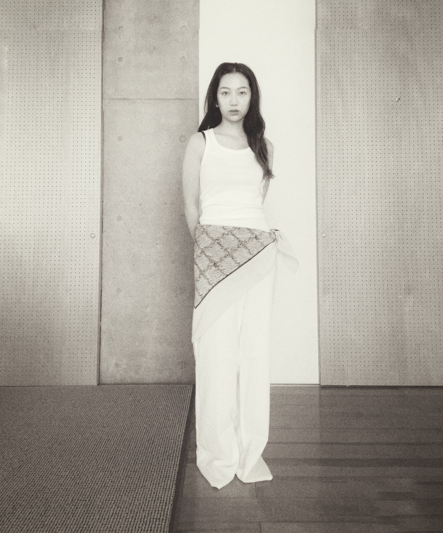 Morgan - silk 100% scarf